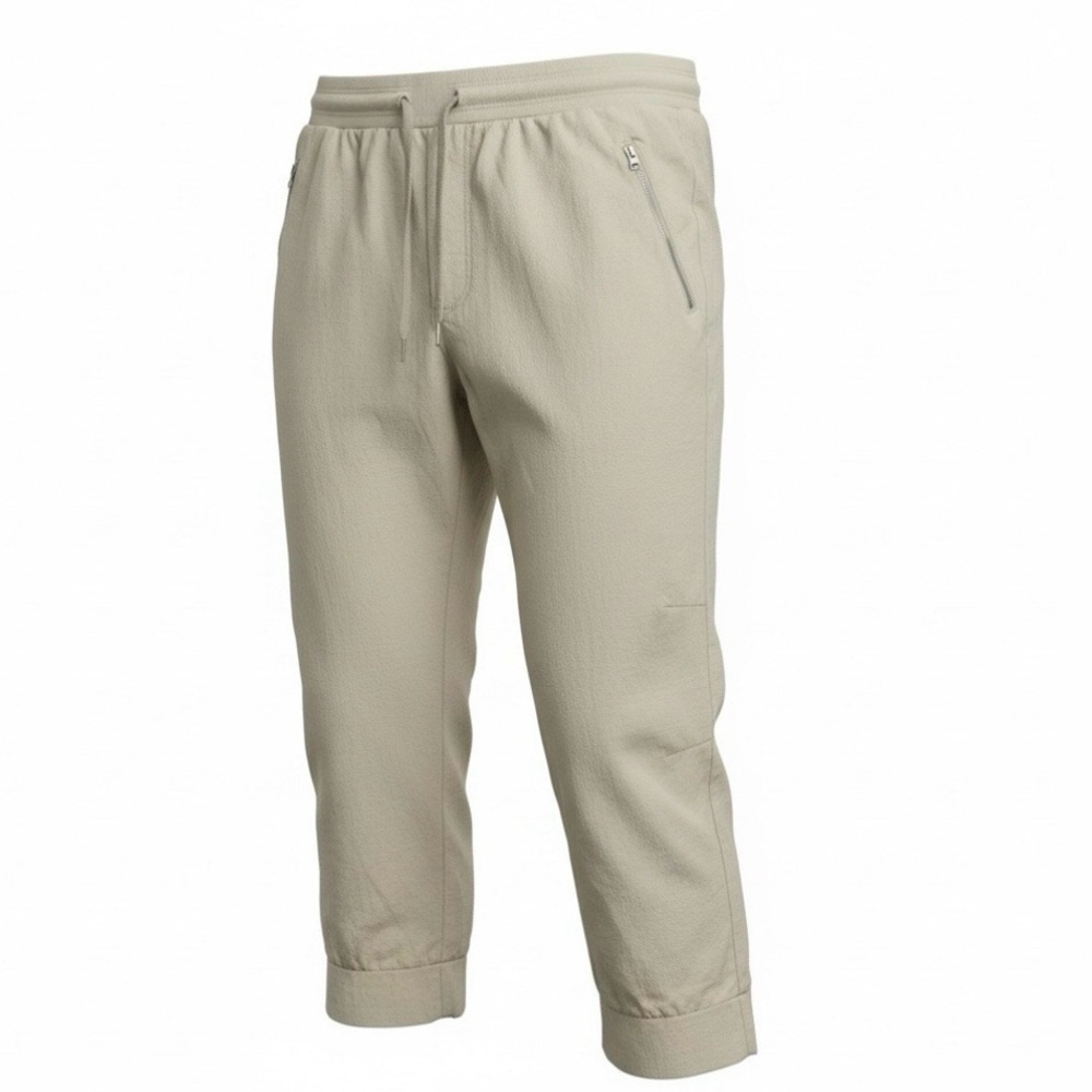 Athleta Women's Plus Size Trekkie North Jogger Pants Ecru Tan Stretch Ankle - 18